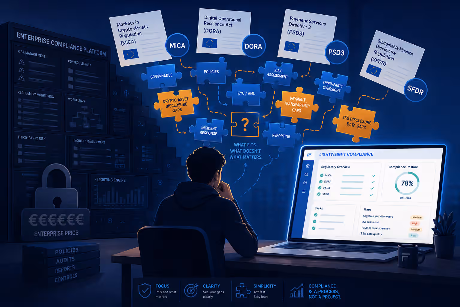 EU regulatory monitoring for fintech founders: what you need before you can afford a compliance team
